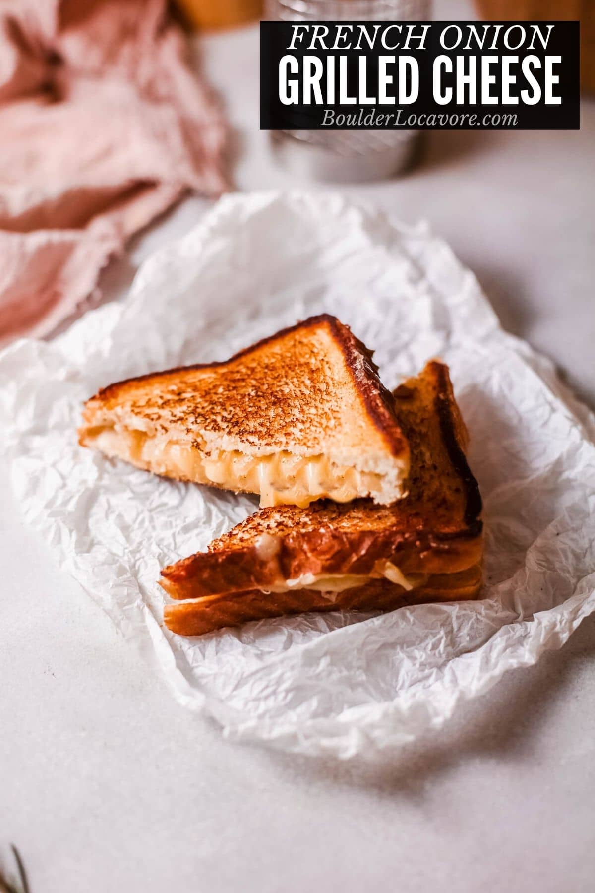 The best French onion grilled cheese sandwich recipe