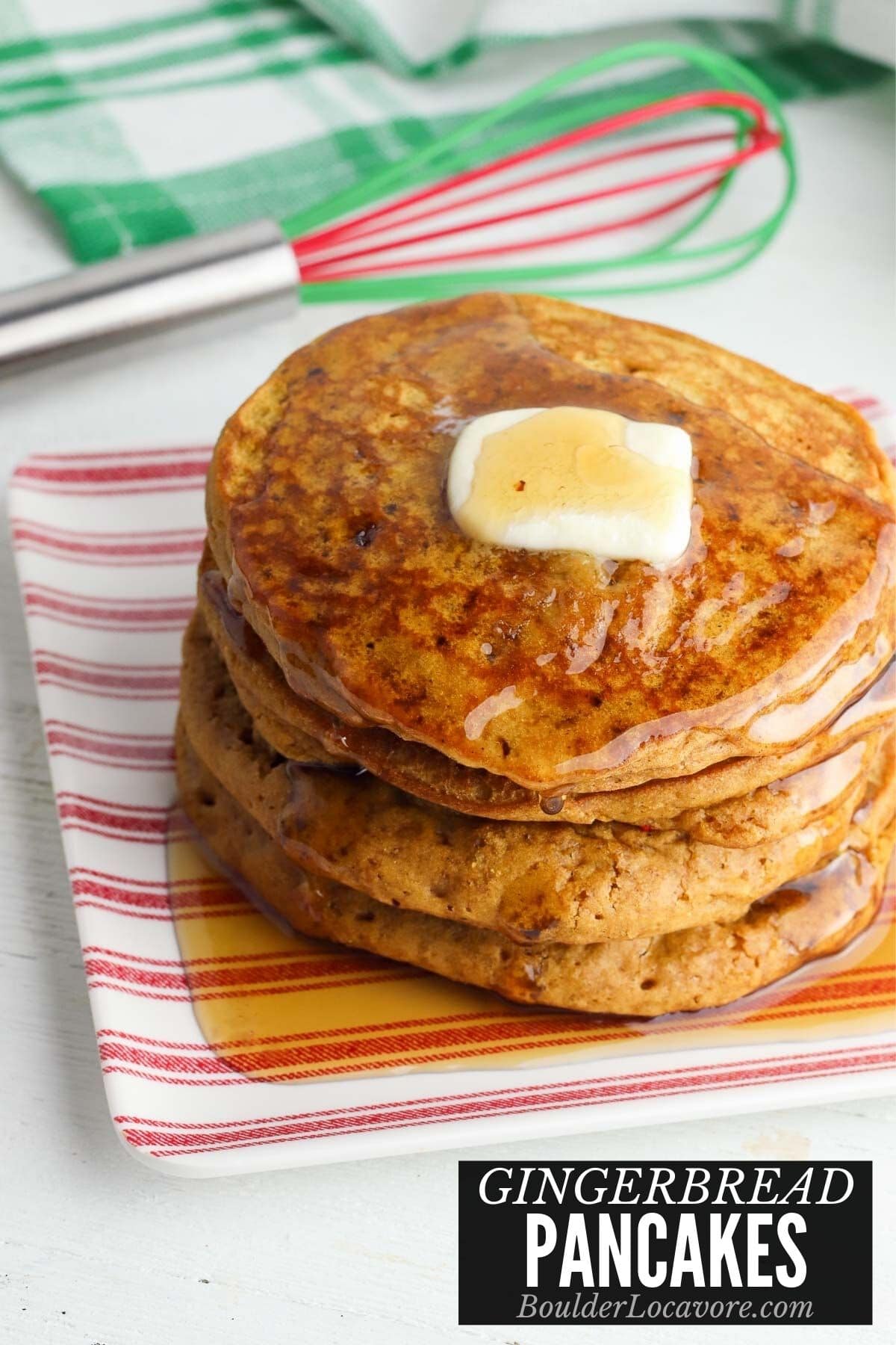 Gingerbread Pancakes recipe - Light & Fluffy! - Boulder Locavore®