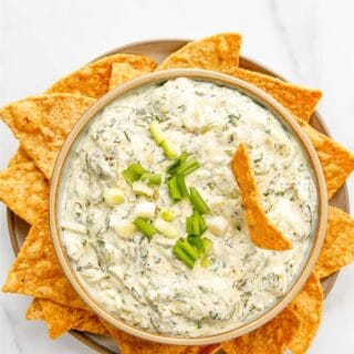 Spinach Artichoke Dip title image