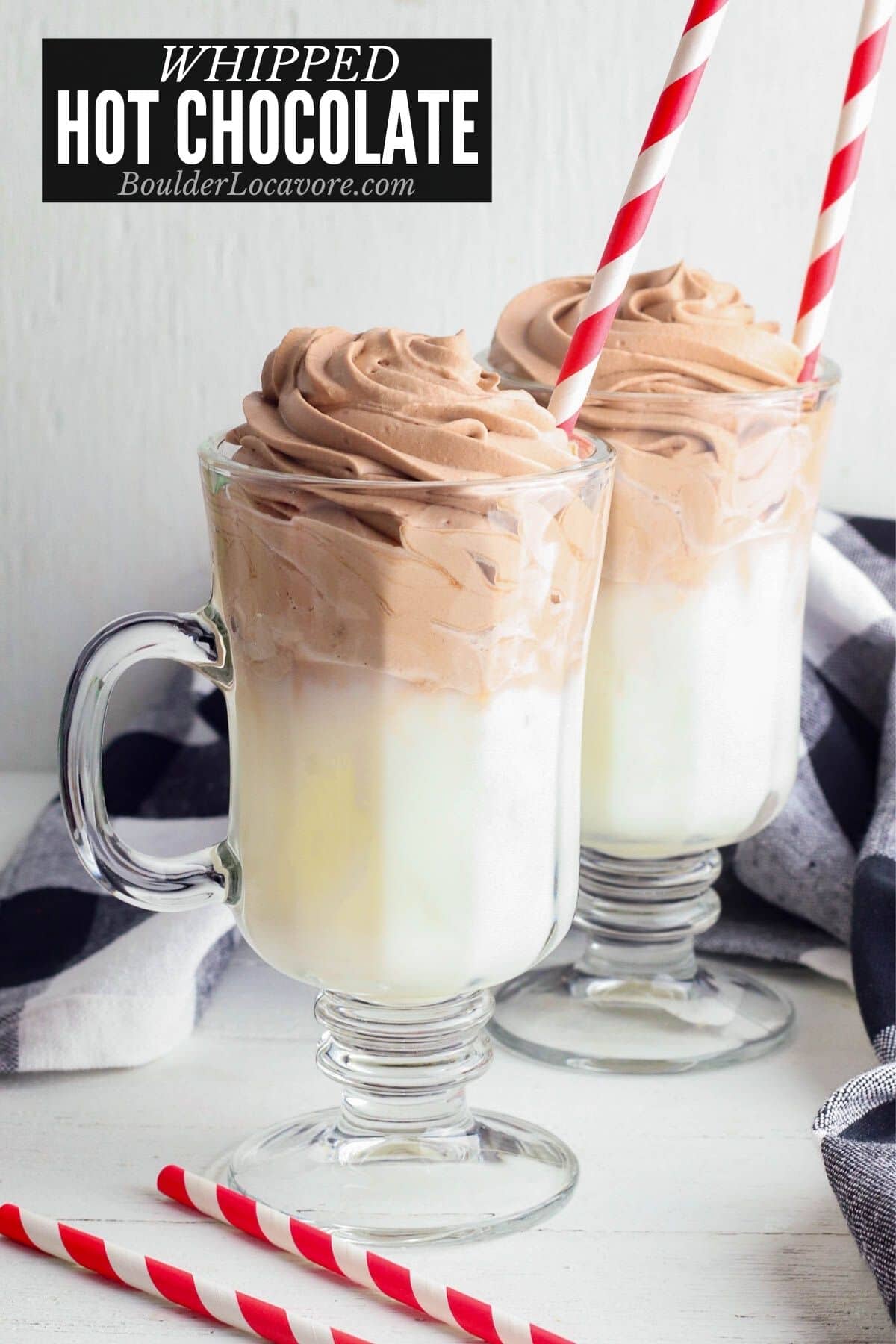 Easy way to make hot chocolate with a milk frother 