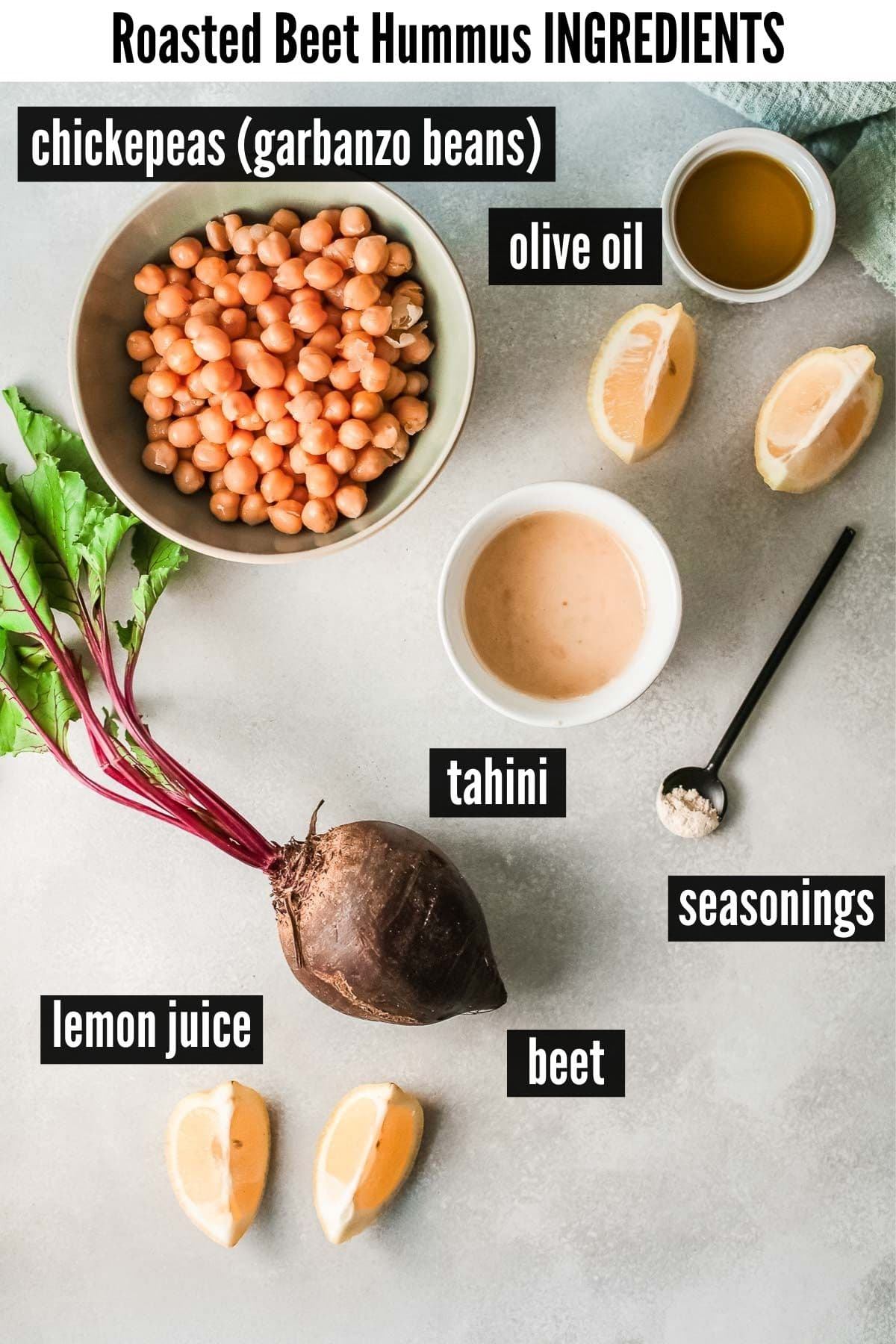 beet hummus ingredients