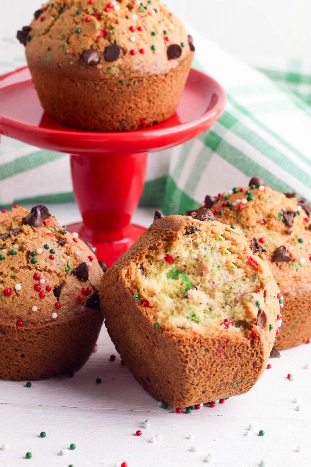 Christmas Muffins - Easy Chocolate Chip Muffins recipe - Boulder Locavore®