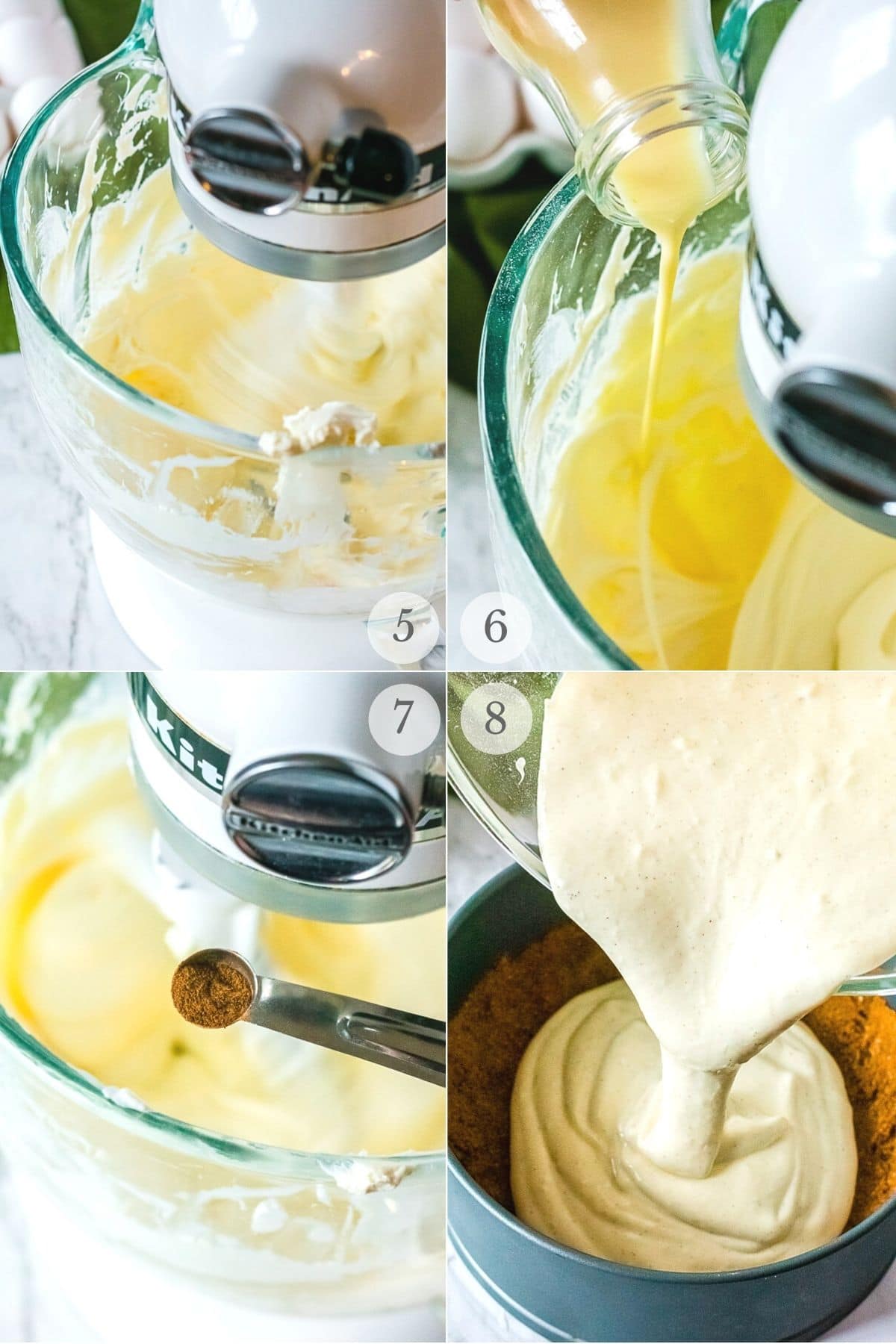 eggnog cheesecake recipes steps 5-8