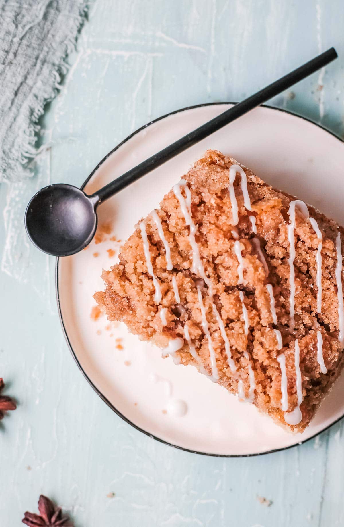  coffee cake overhead 