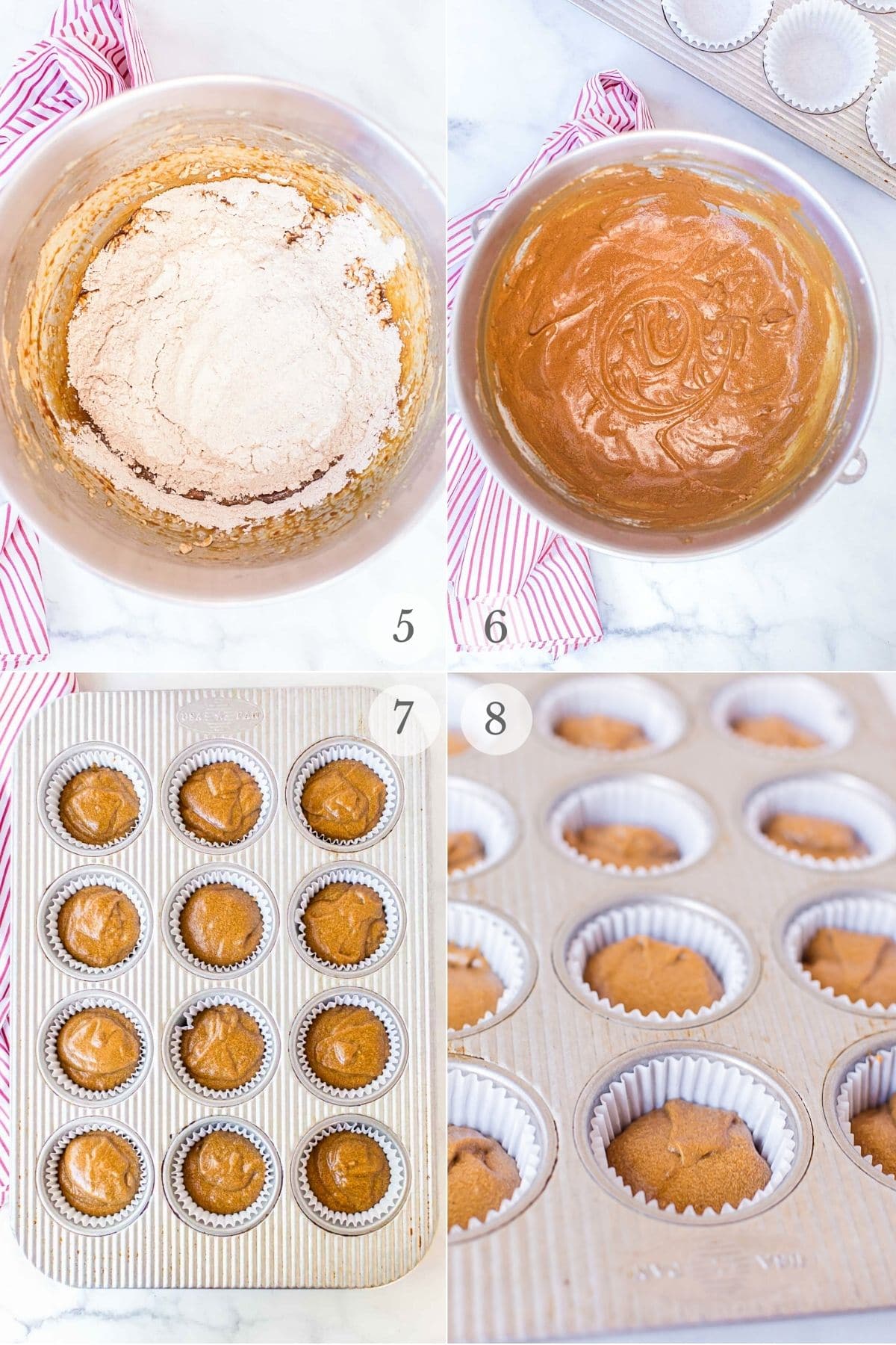 gingerbread cupcakes recipe steps 5-8