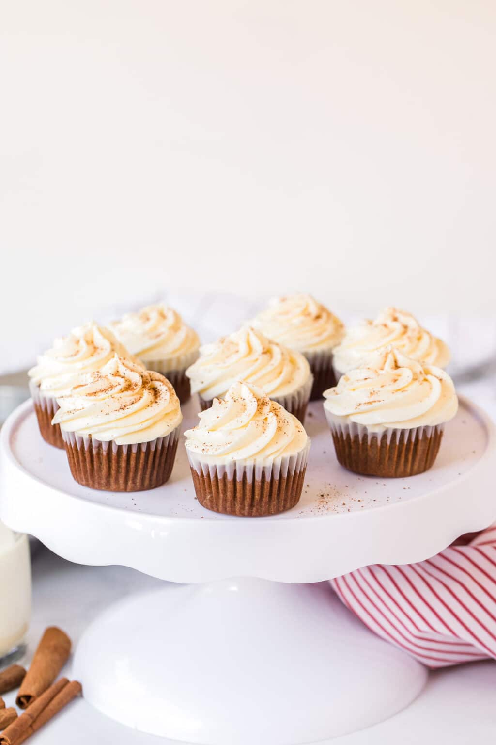 Gingerbread Cupcakes & Eggnog Frosting recipe Boulder Locavore
