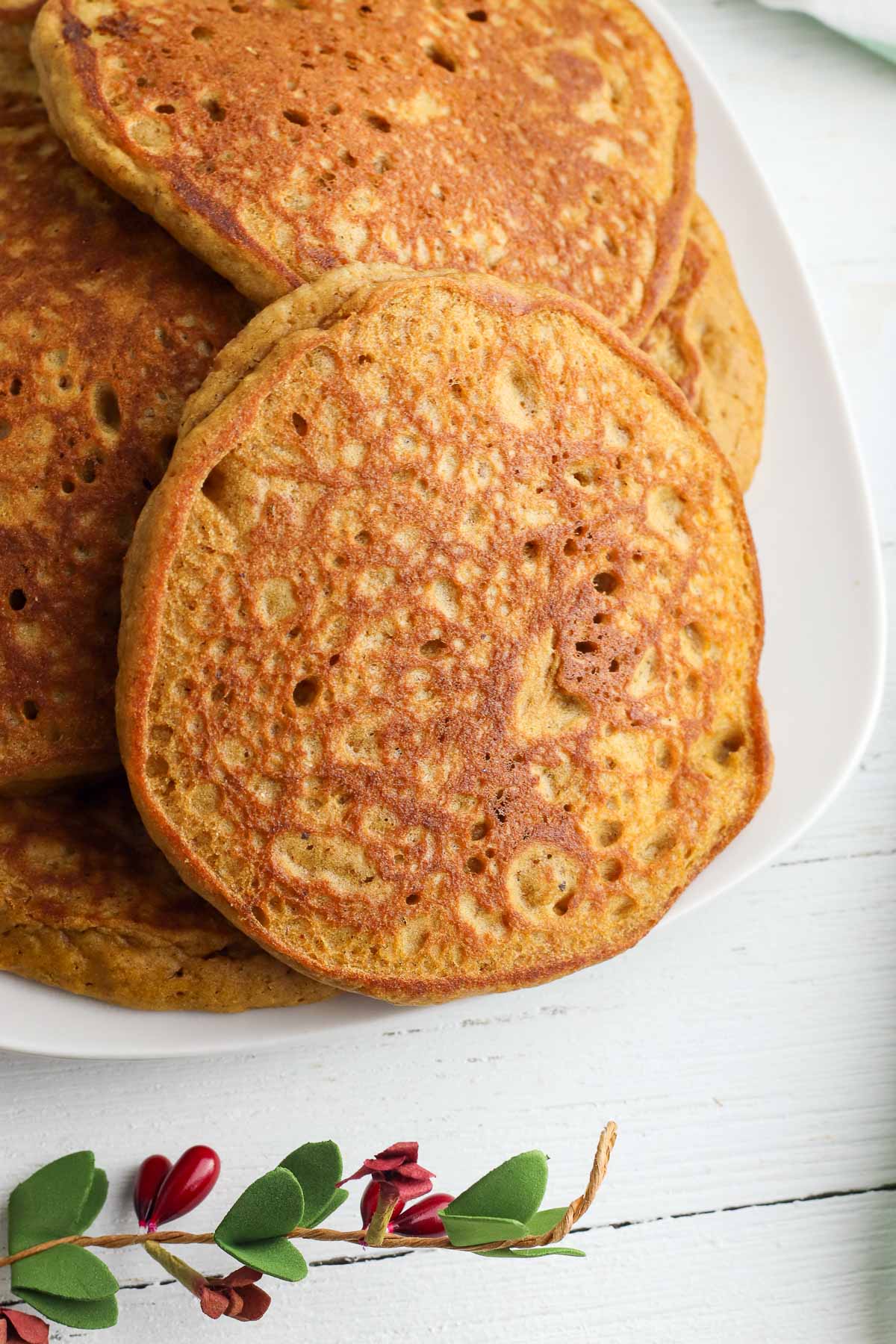 gingerbread pancakes