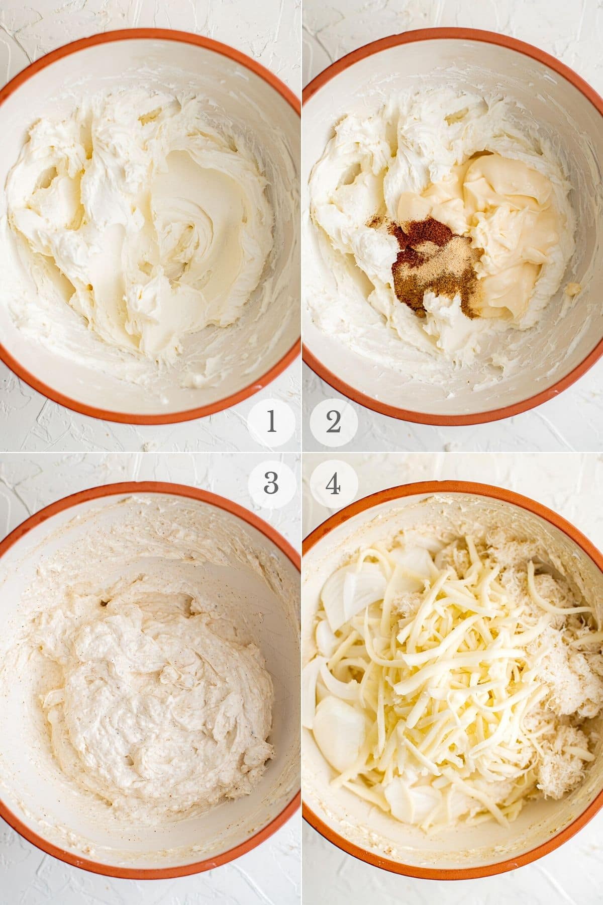 hot crab dip recipe steps 1-4