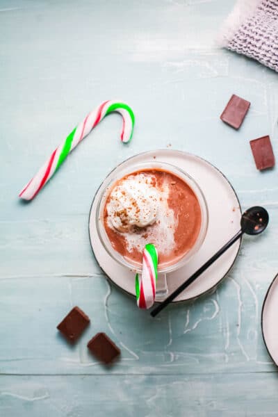 Rich Peppermint Hot Chocolate recipe - Boulder Locavore