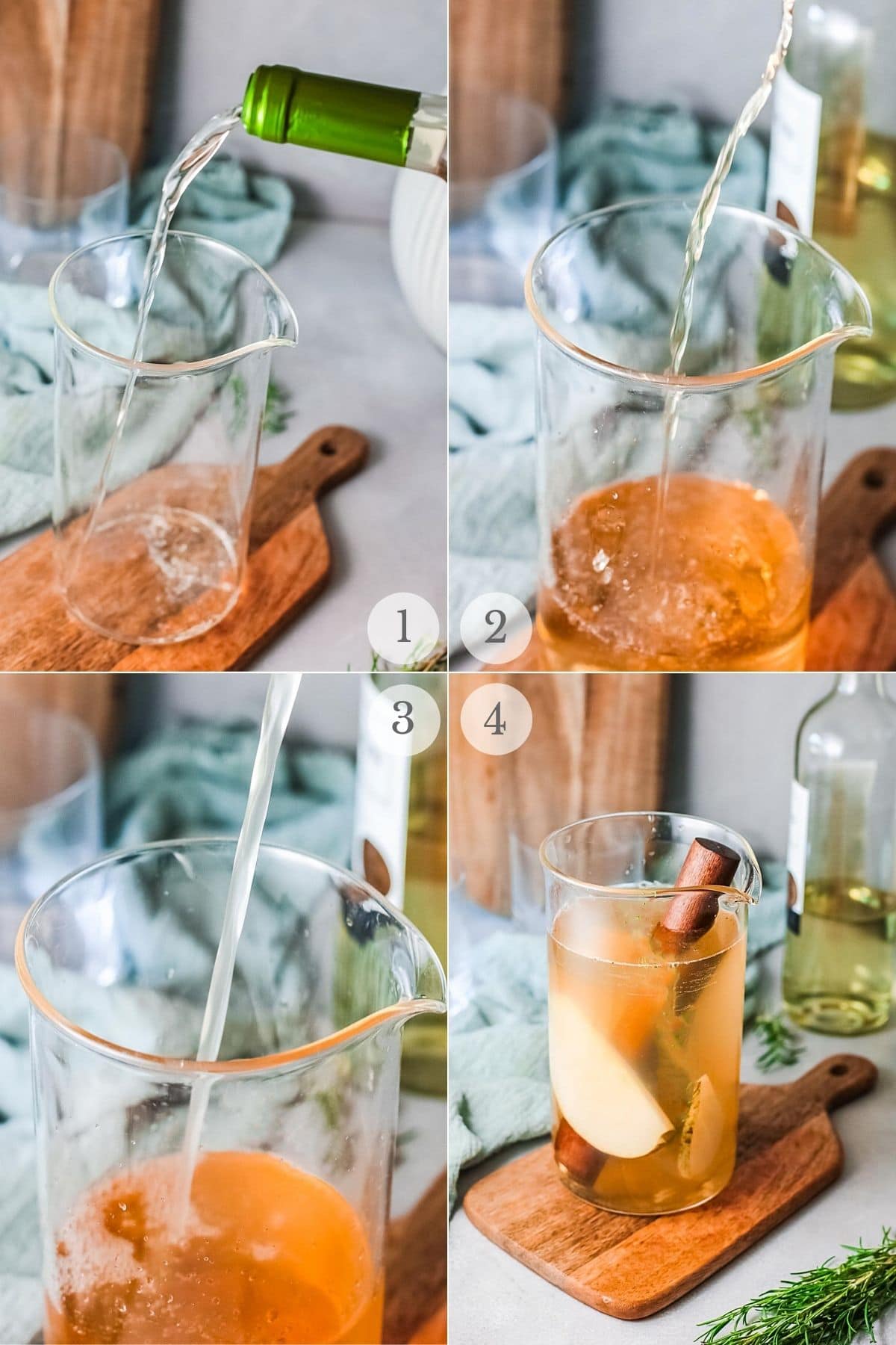 white sangria recipe steps 1-4x