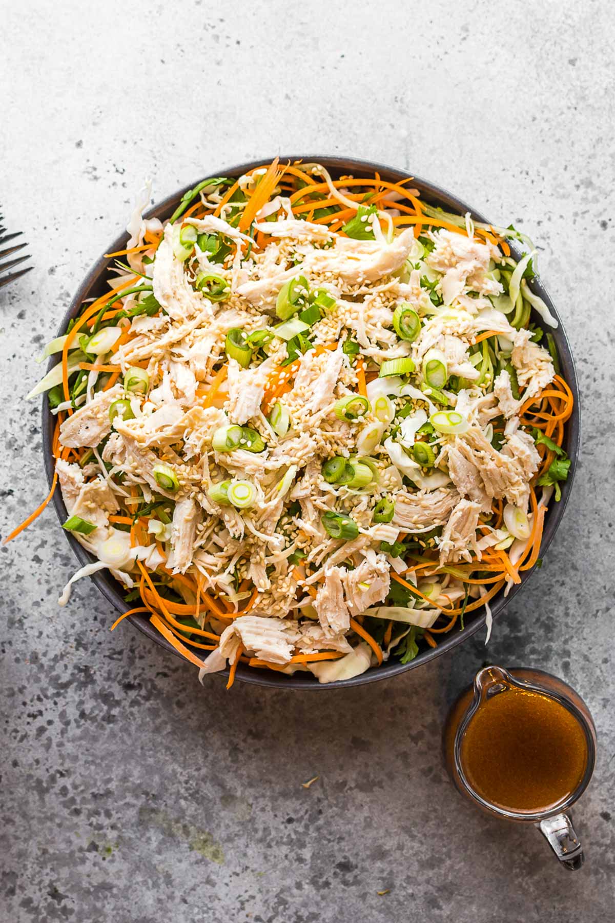 Asian Chicken Salad recipe with spicy Asian dressing - Boulder Locavore