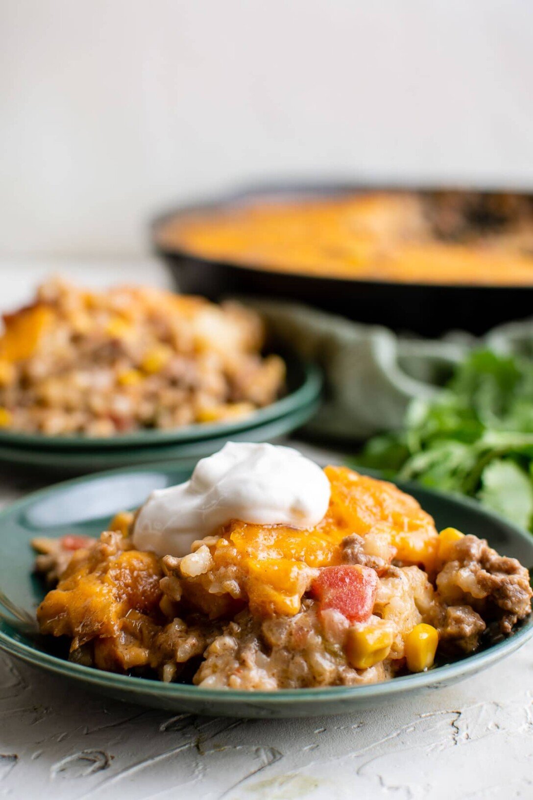 Cowboy Casserole Family Favorite Easy Recipe Boulder Locavore   Cowboy Casserole Serving Side View Boulderlocavore.com  1088x1632 