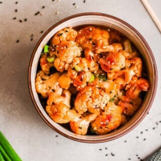 KOREAN BBQ CAULIFLOWER TITLE