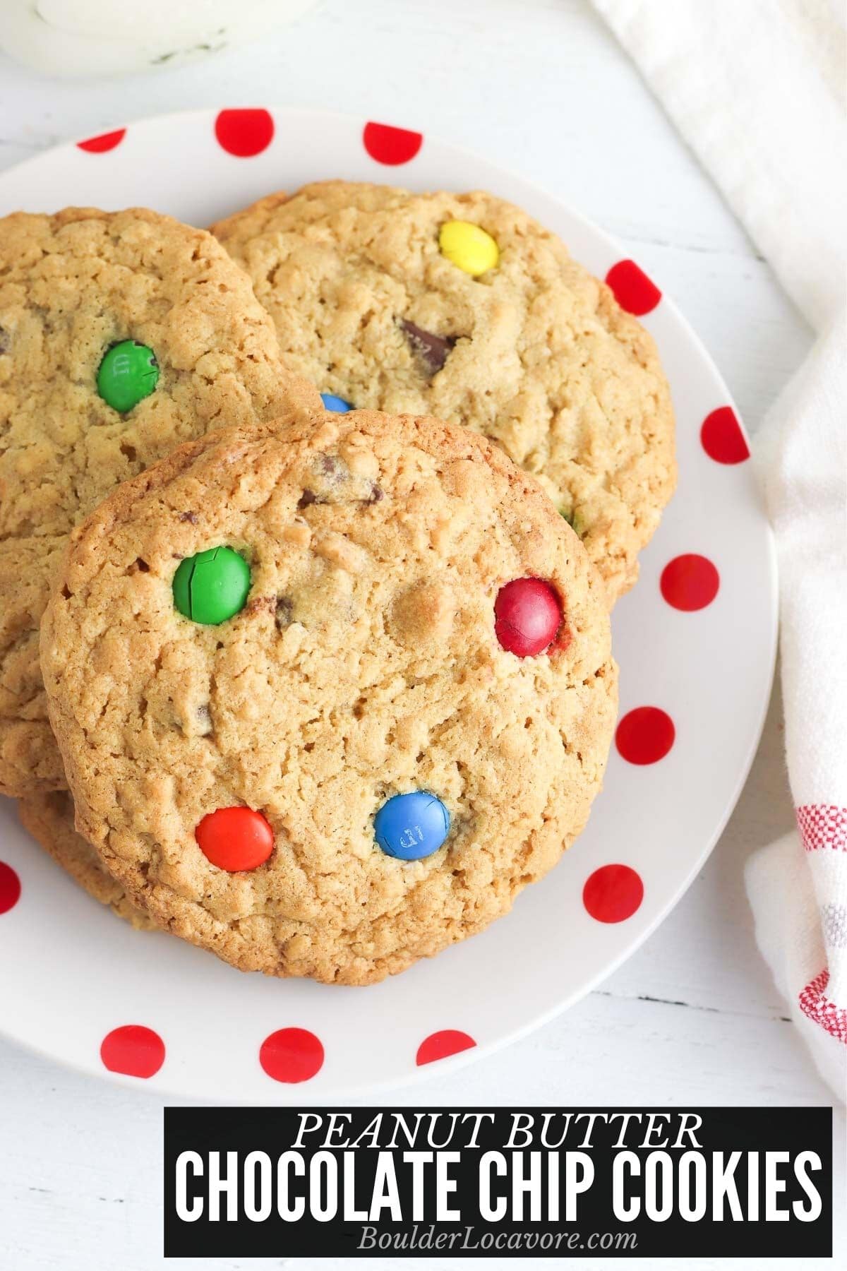 PEANUT BUTTER CHOCOLATE CHIP COOKIES TITLE