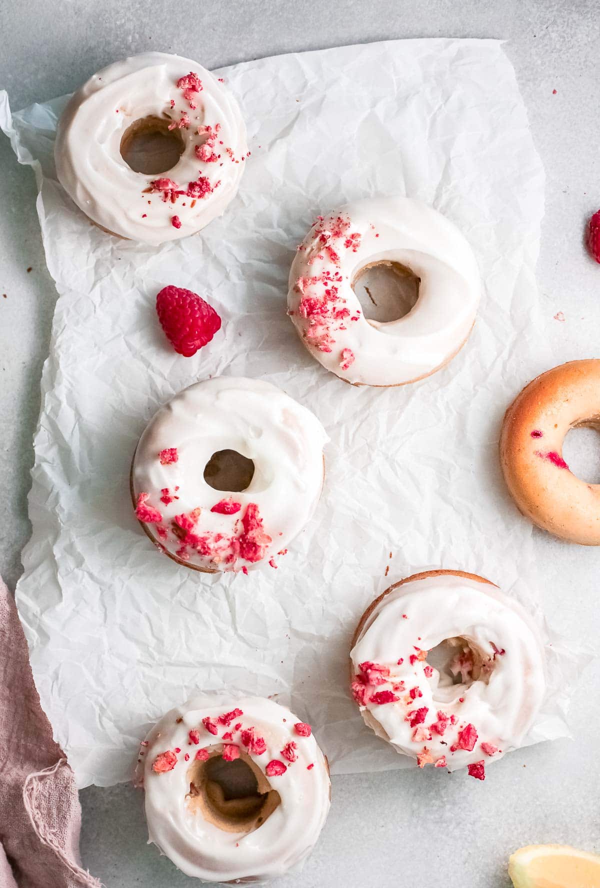 Raspberry Baked Donuts - Boulder Locavore®