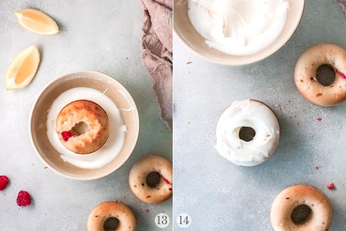 baked donuts raspberry recipe steps 13-14