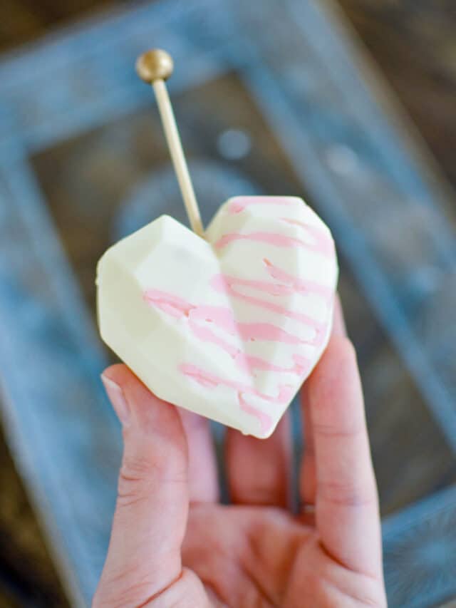 Heart Hot Cocoa Bombs