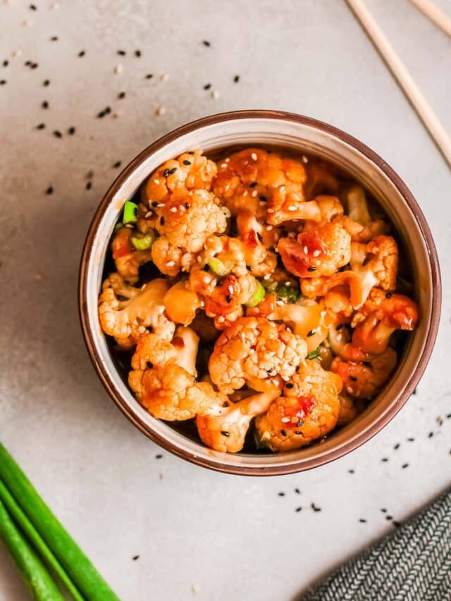 korean BBQ Cauliflower
