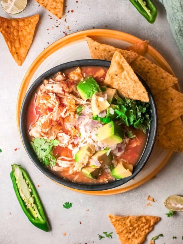 Instant Pot Mexican Chicken Soup