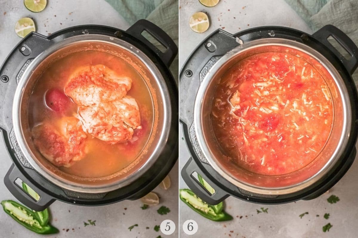 Mexican chicken rice discount soup instant pot