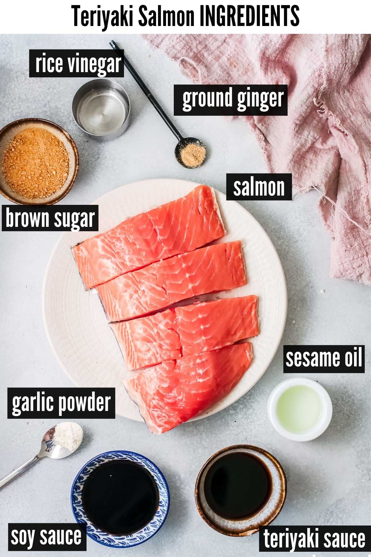 teriyaki salmon ingredients