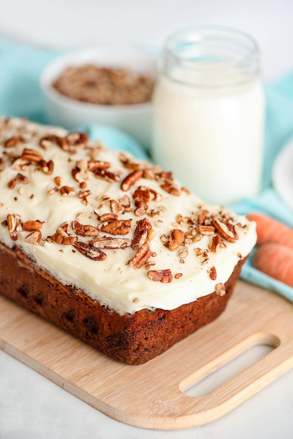 carrot cake loaf cake 