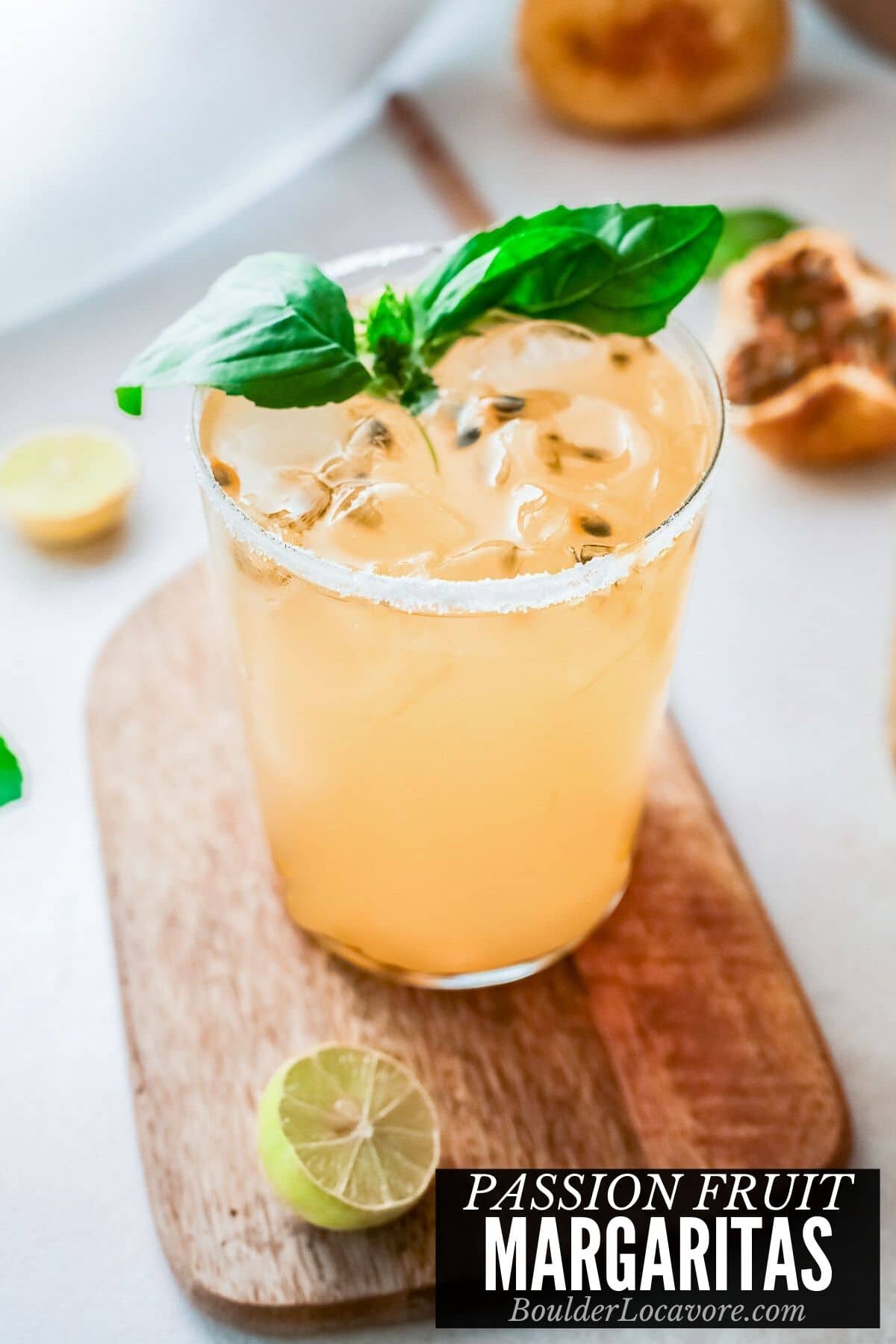 PASSION FRUIT MARGARITAS TITLE