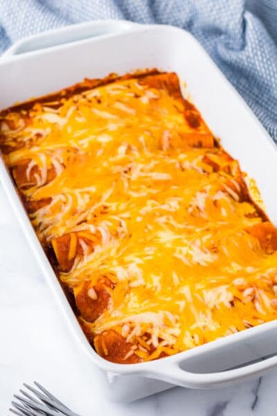 Easy Chicken Enchiladas recipe - Ready in under 1 hour! - Boulder Locavore