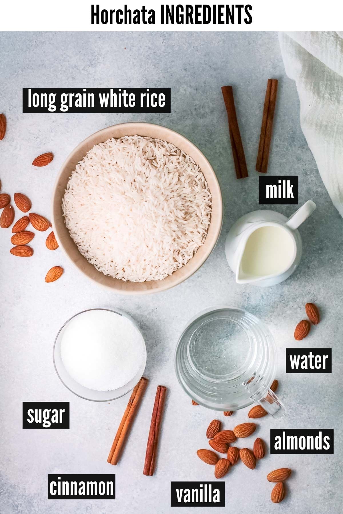 horchata ingredients