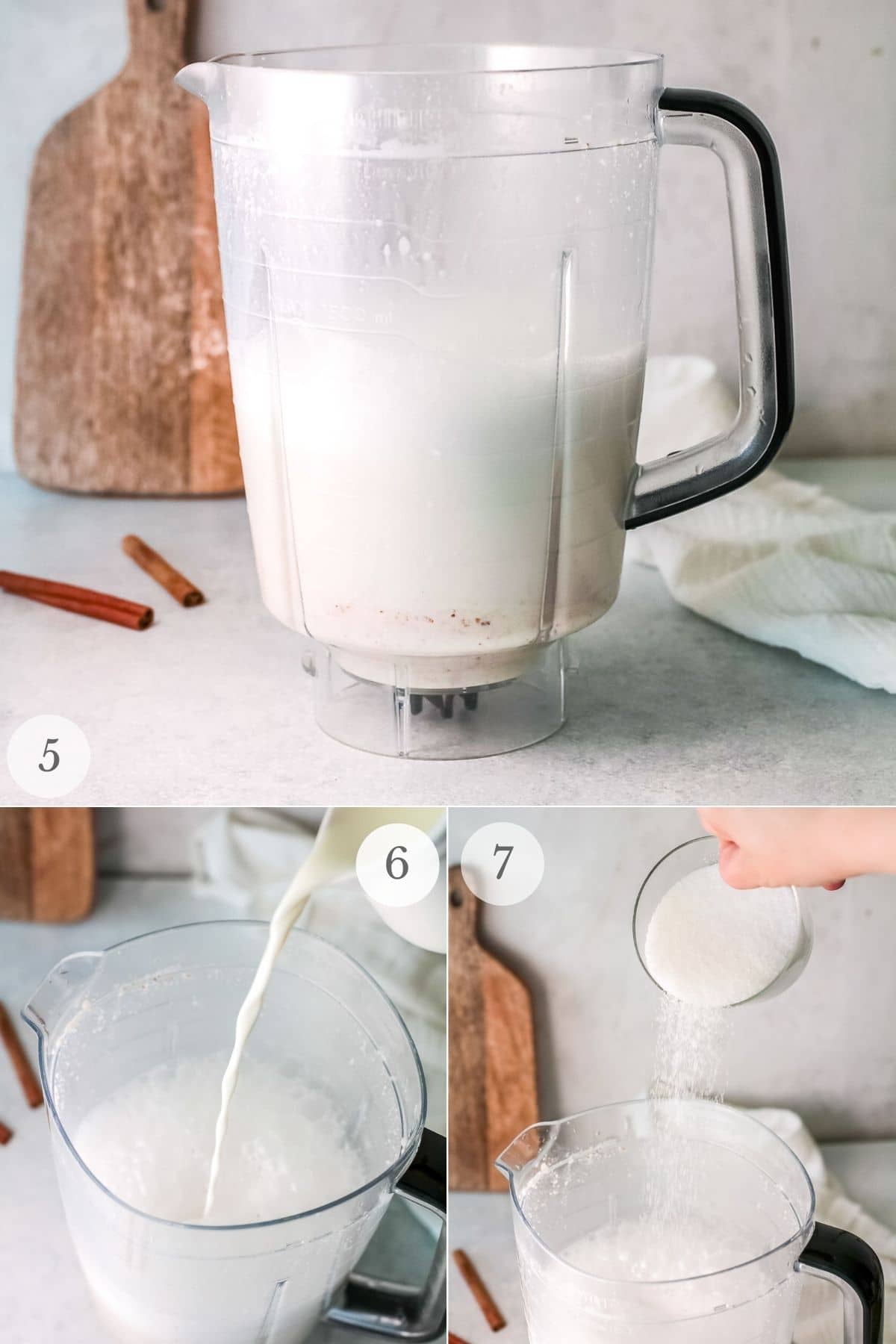 horchata recipe steps 5-7