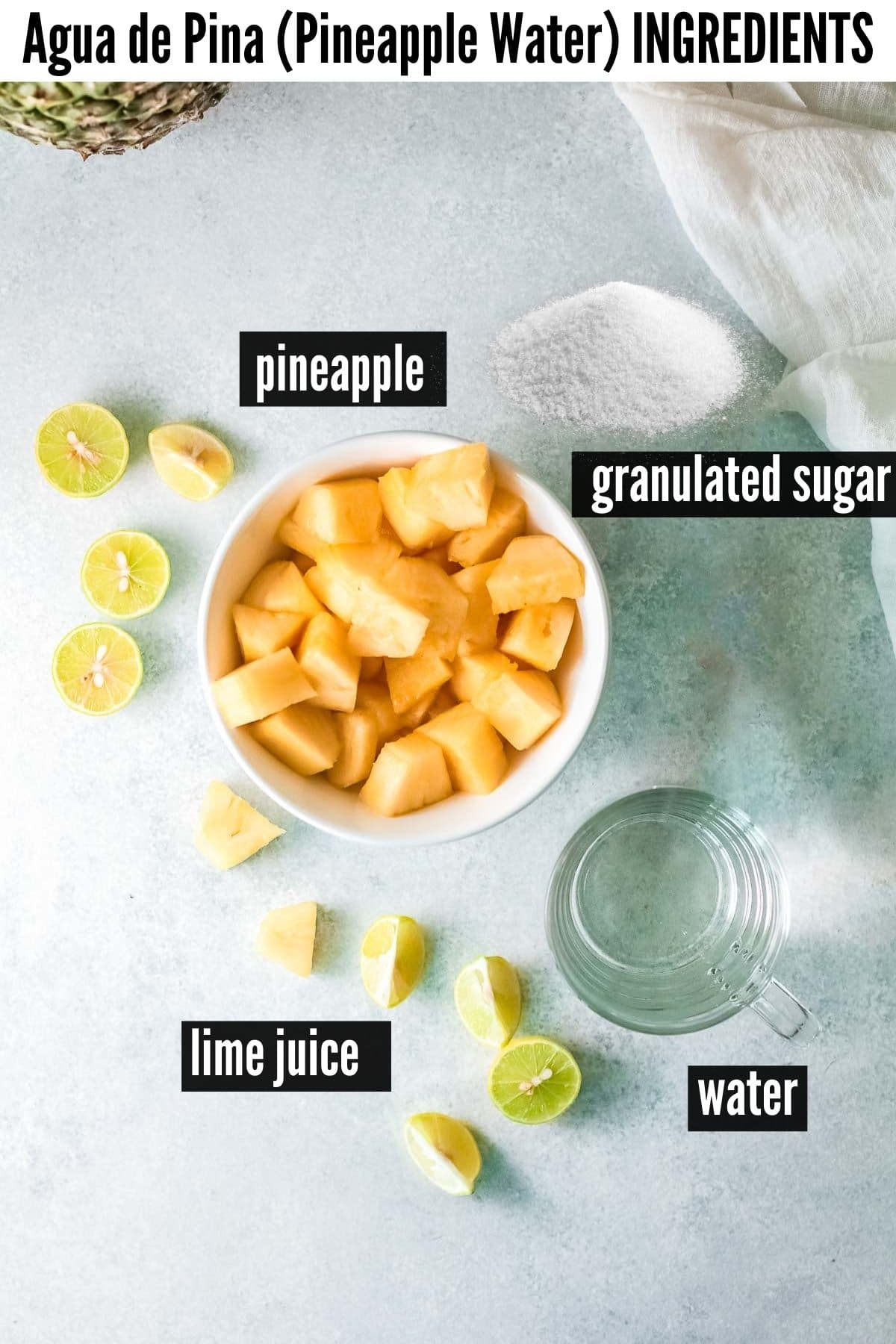 pineapple water ingredients