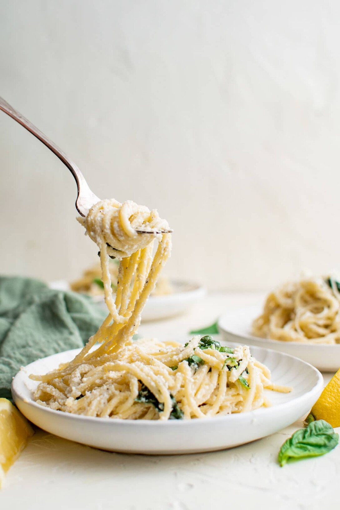 Lemony Ricotta and Spinach Pasta recipe Boulder Locavore
