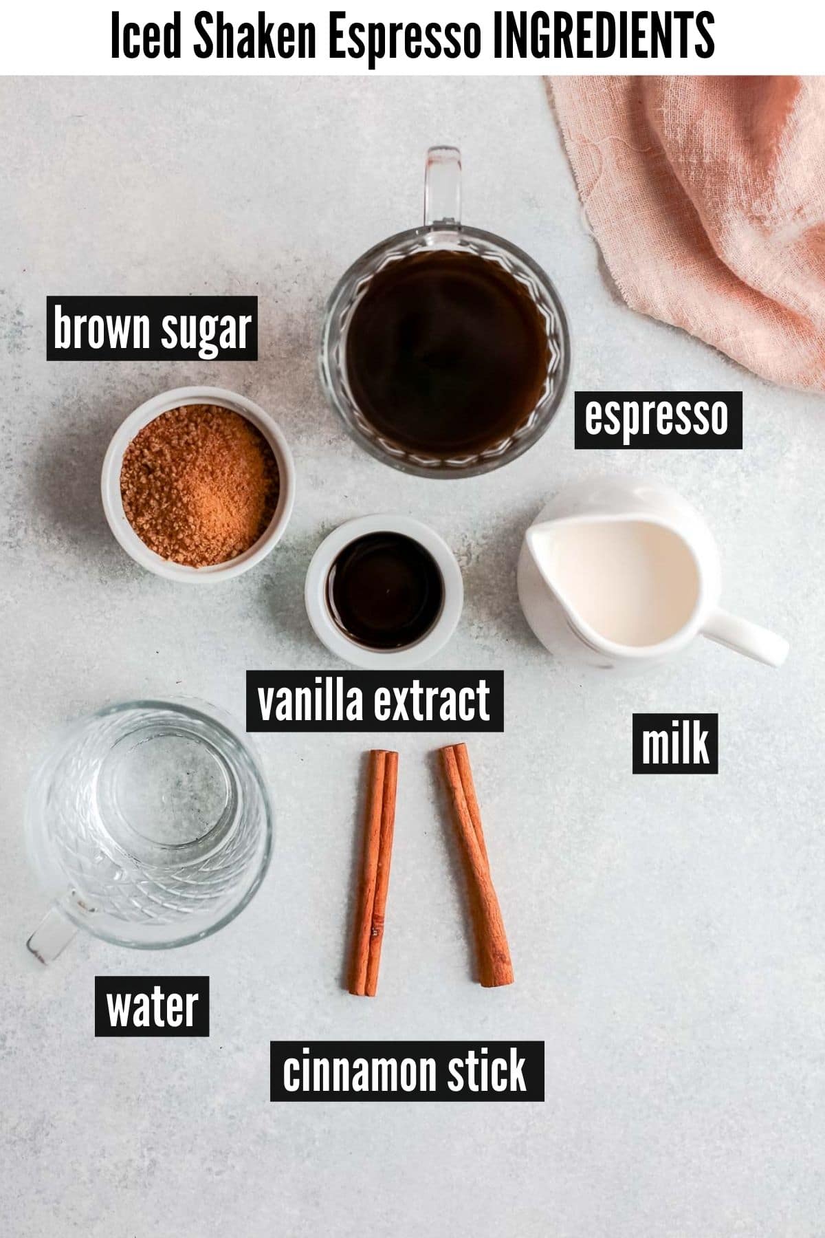 shaken espresso ingredients