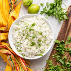 Instant Pot Cilantro Lime Rice