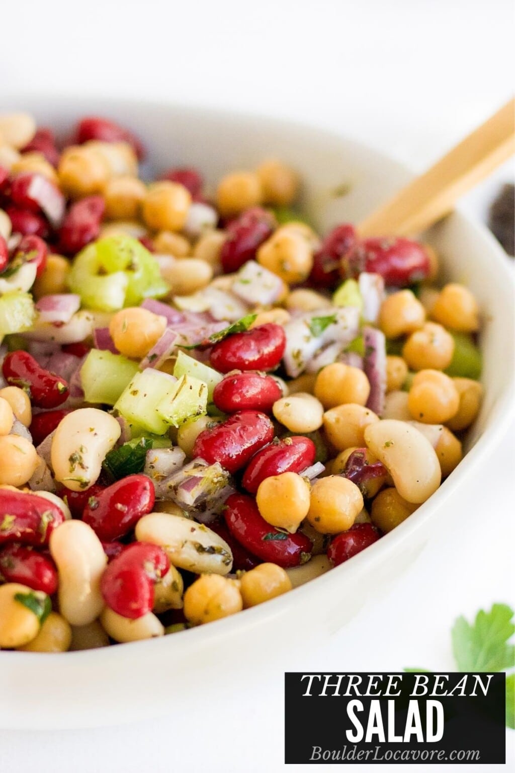 Three Bean Salad recipe - an easy Side Dish recipe - Boulder Locavore