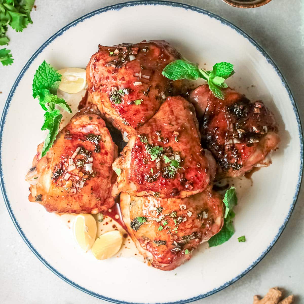 Vietnamese-Inspired Baked Chicken Thighs-image