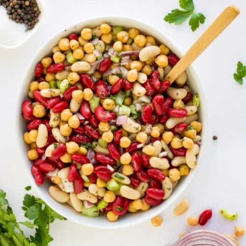 Three Bean Salad recipe - an easy Side Dish recipe - Boulder Locavore