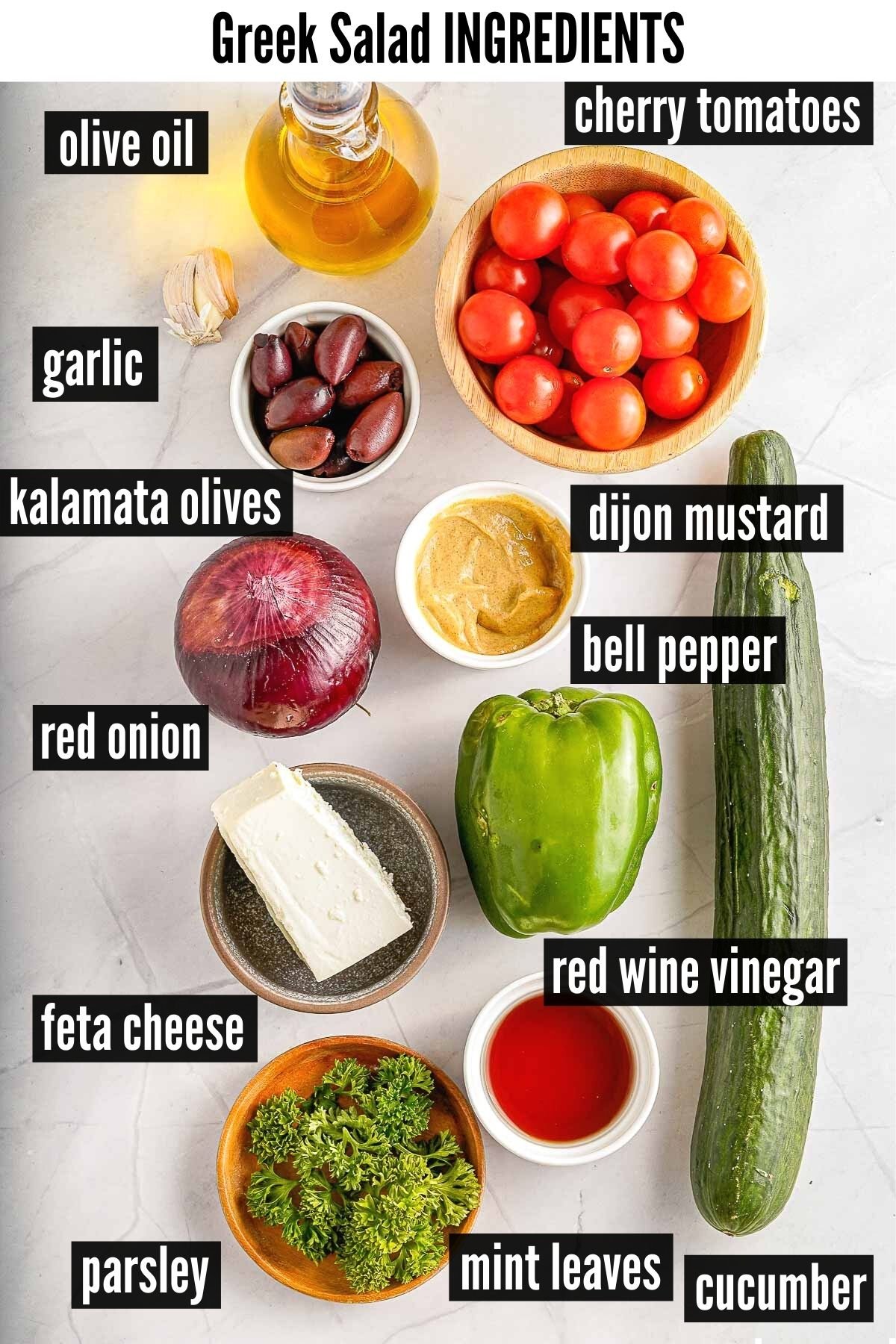 greek salad ingredients
