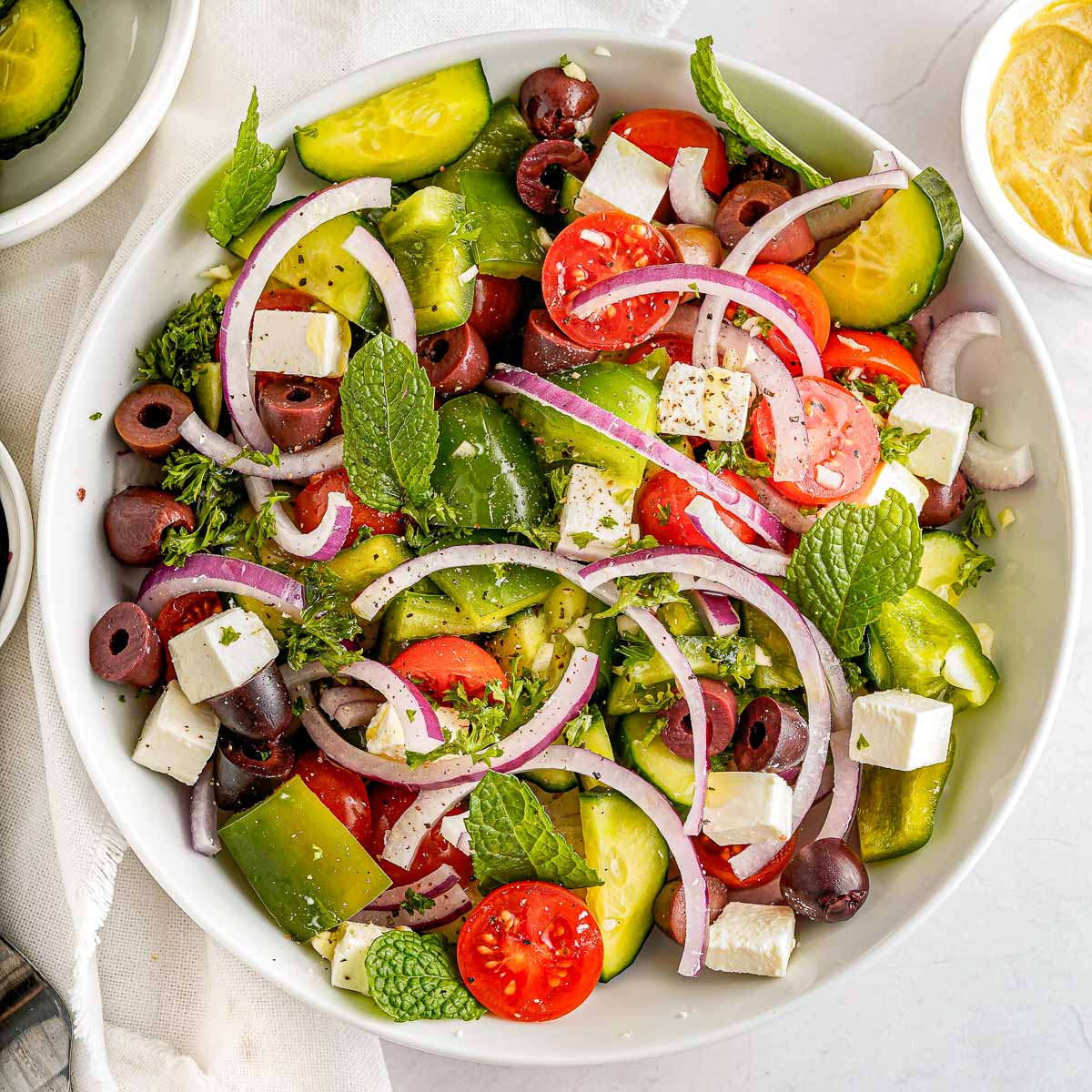 Easy Greek Salad recipe - Boulder Locavore