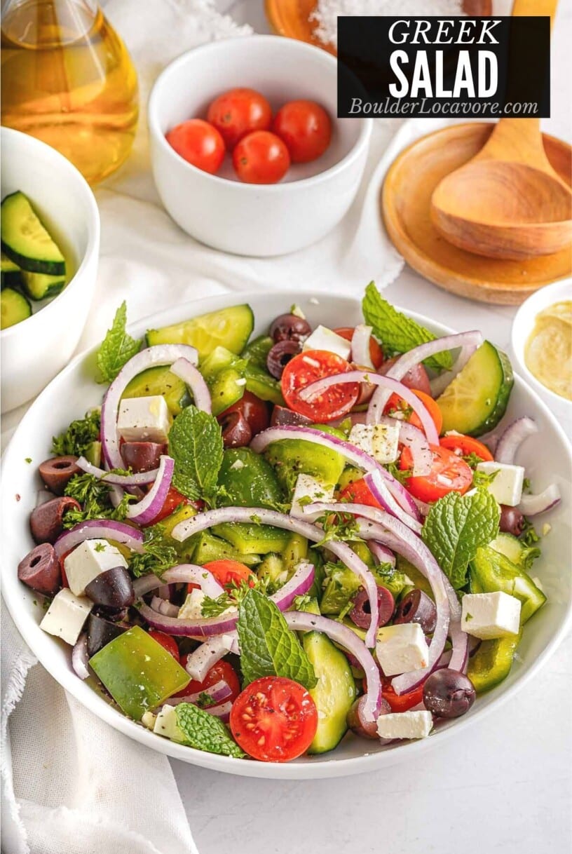 greek salad title image