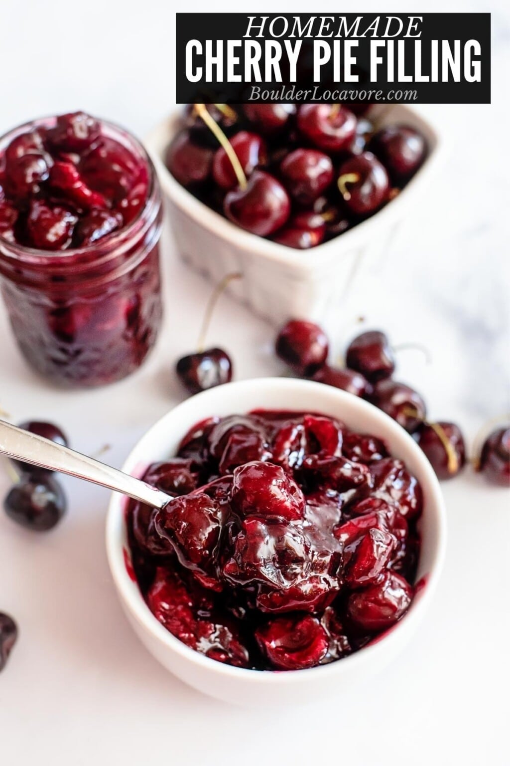 Homemade Cherry Pie Filling recipe Boulder Locavore