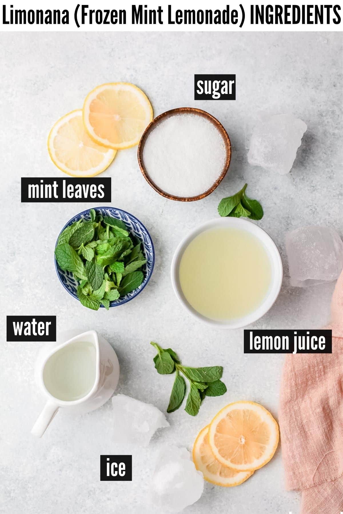 limonana ingredients