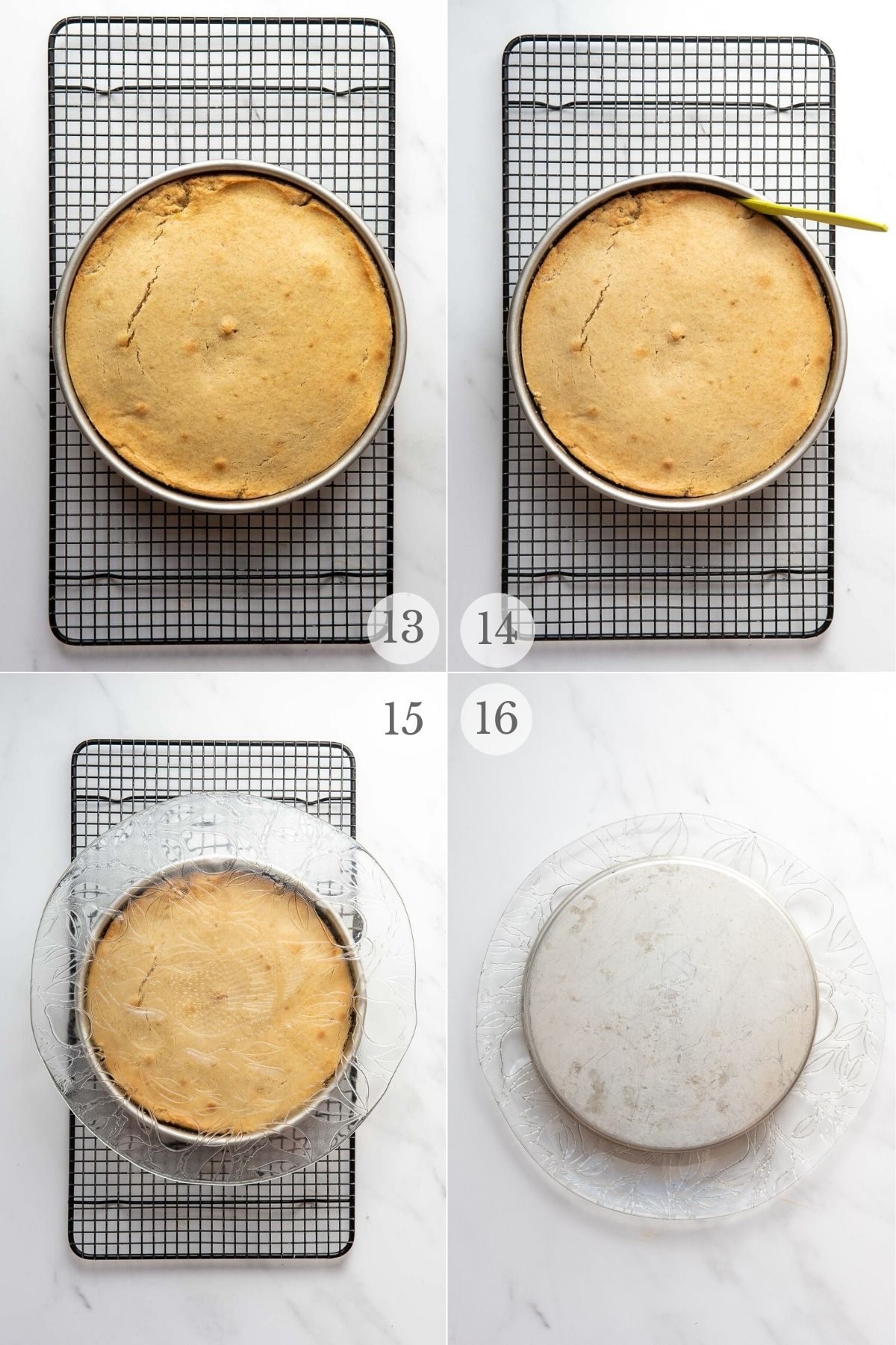 peach upside down cake recipe steps 13-16