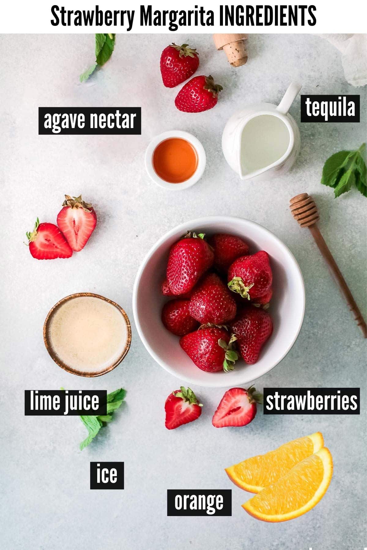 strawberry margaritas ingredients