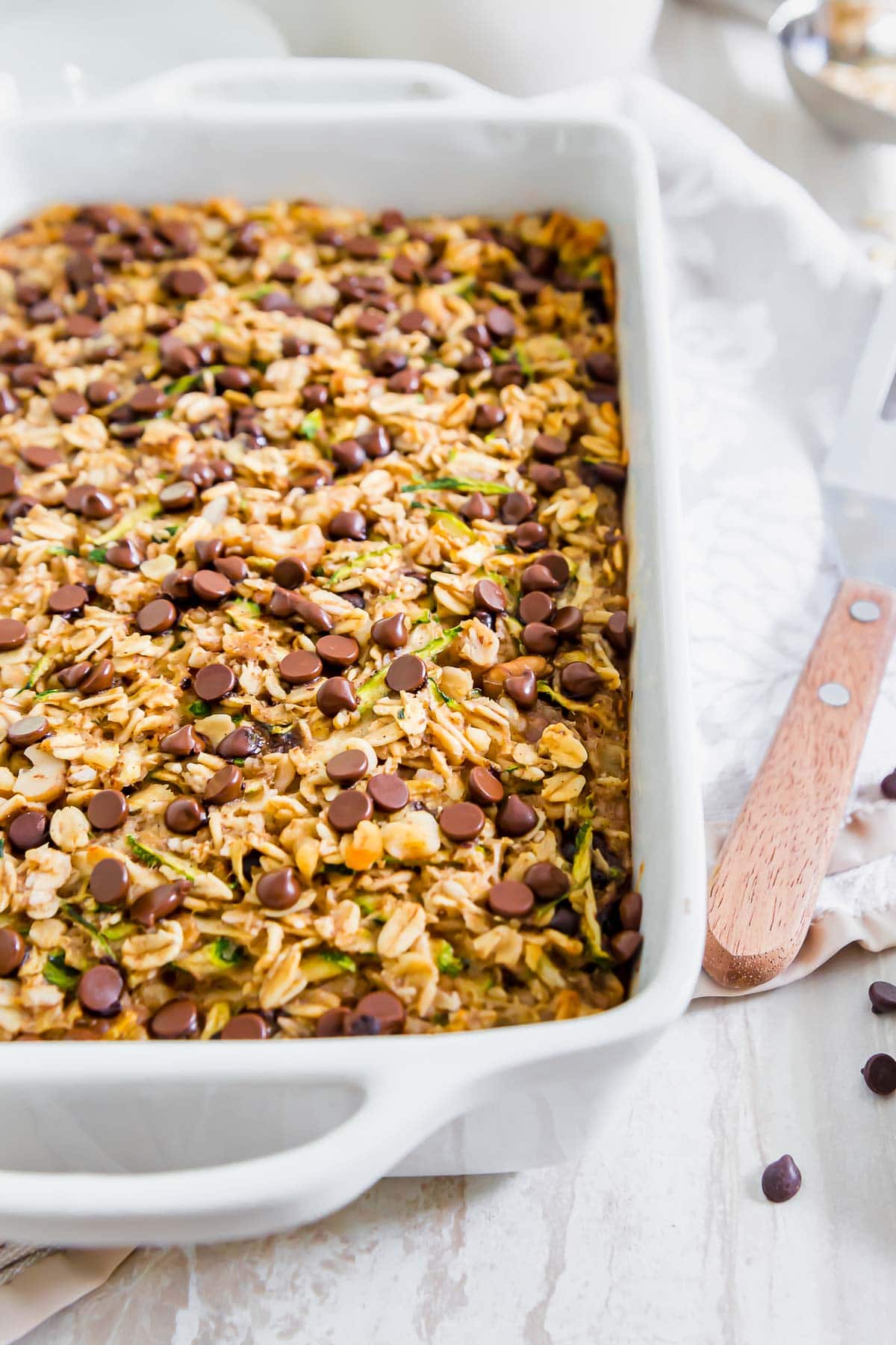 Baked Oatmeal in pan 