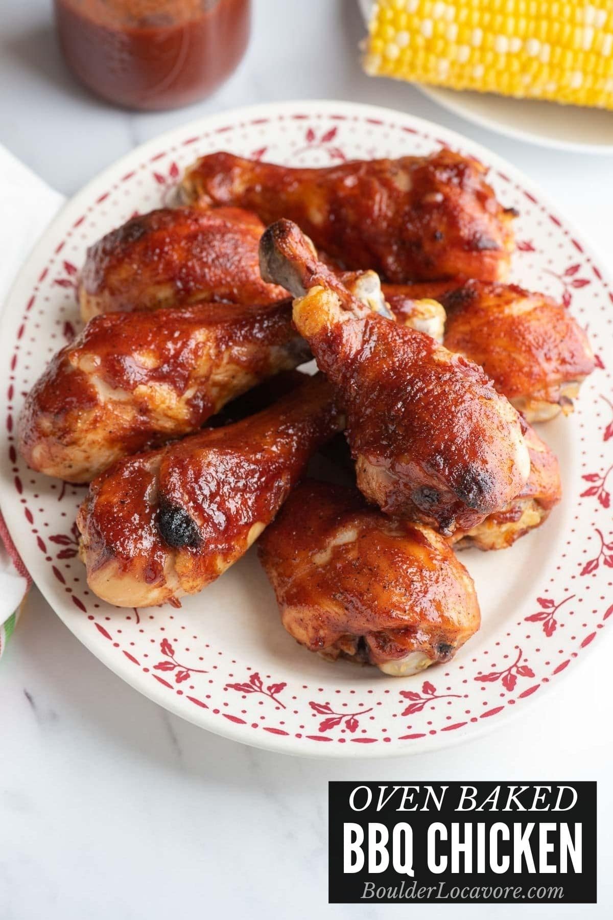 Oven Baked BBQ Chicken title image
