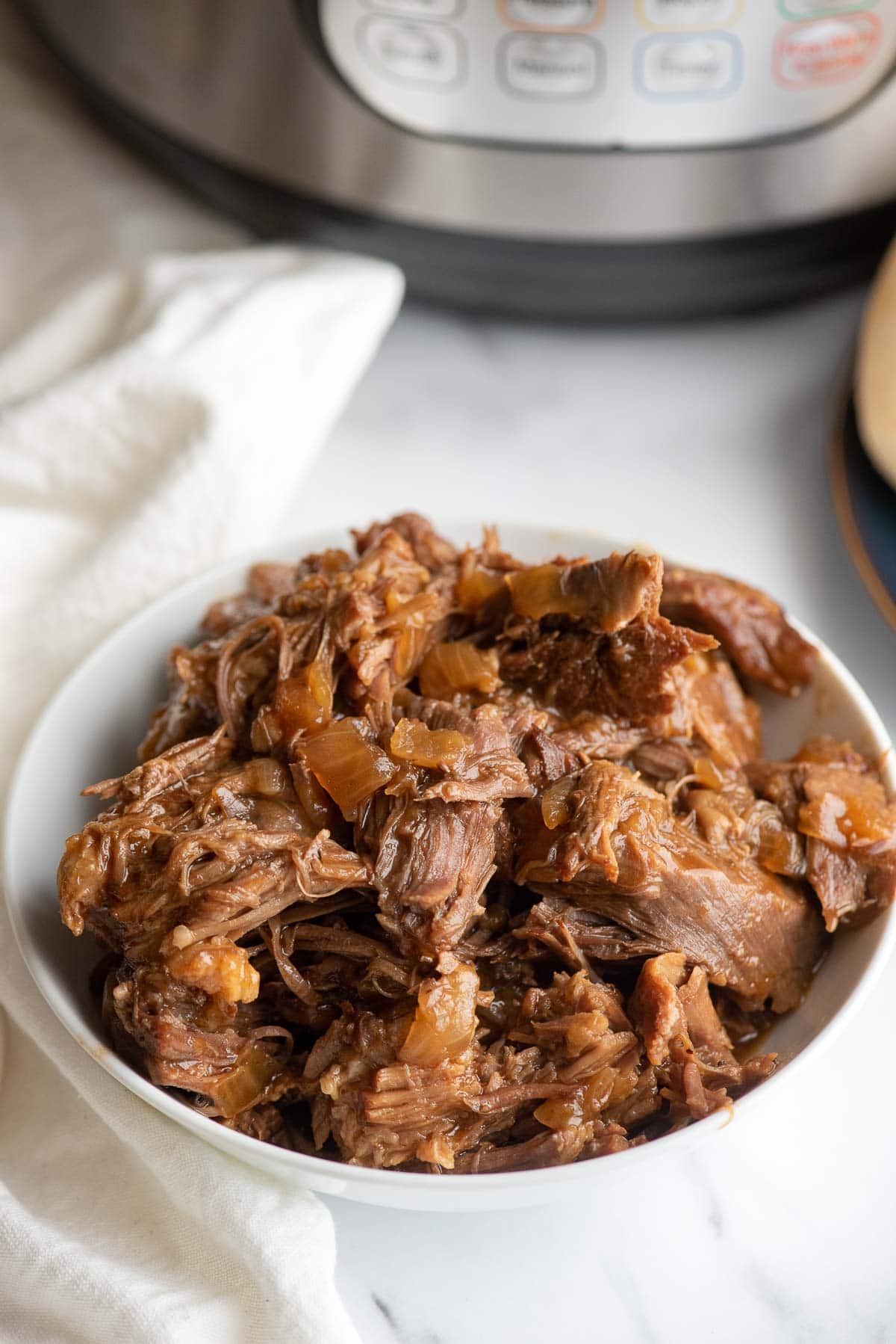 bowl of bbq pulled pork 