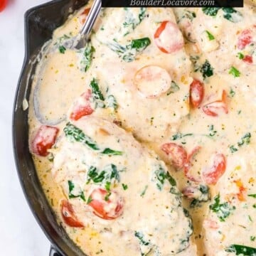 creamy tuscan chicken title