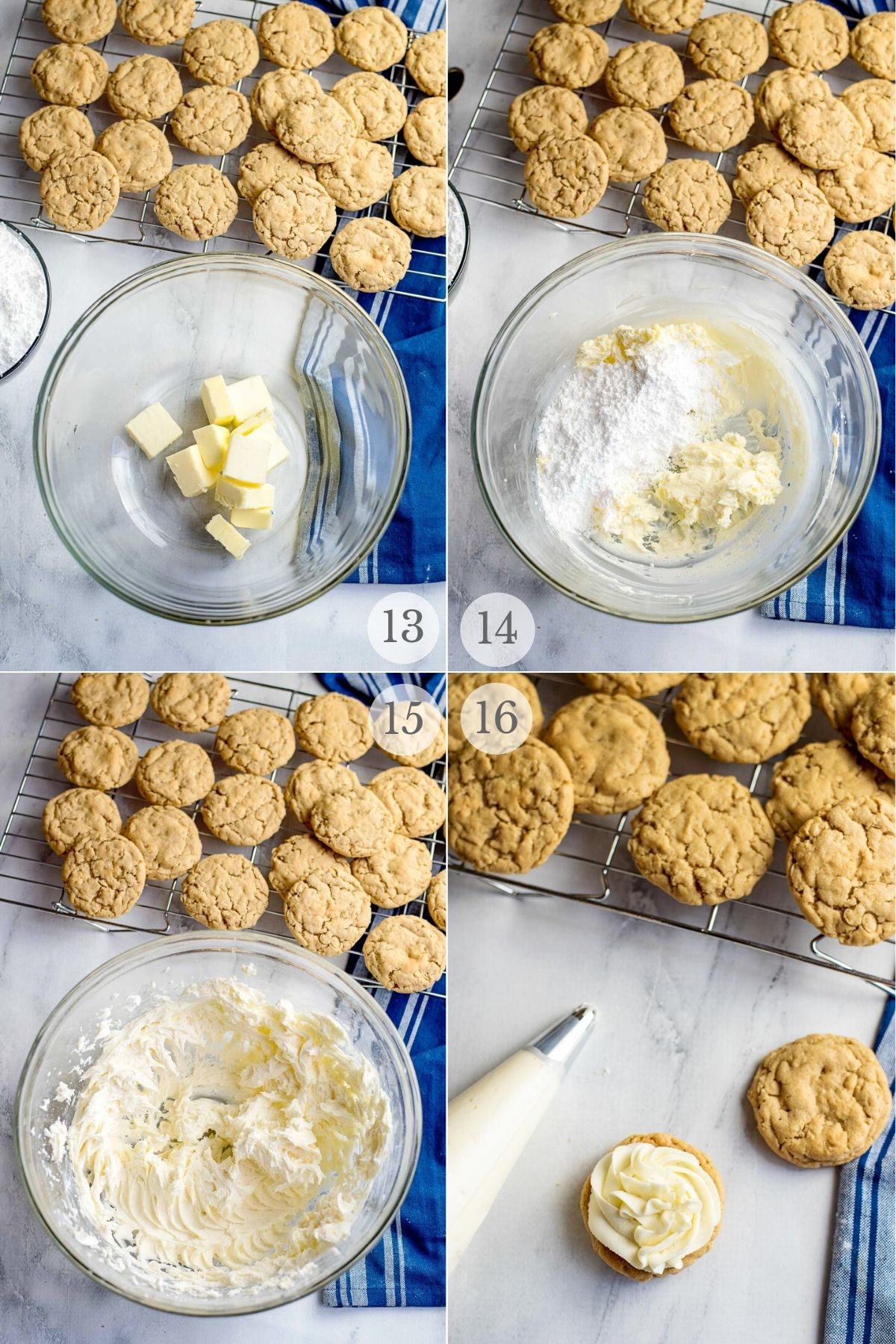 peanut butter oatmeal cookies recipes steps 13-16a