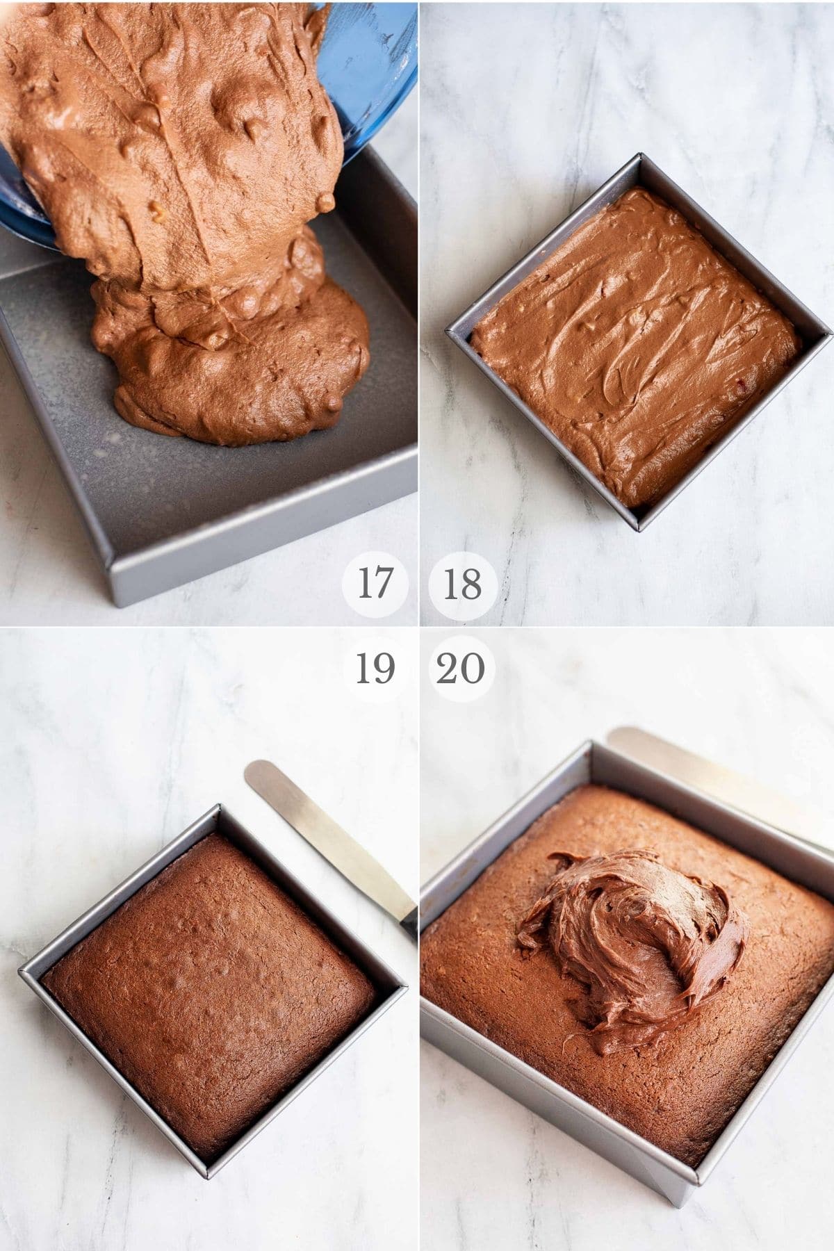 Chocolate Cherry Cake recipe steps 17-20